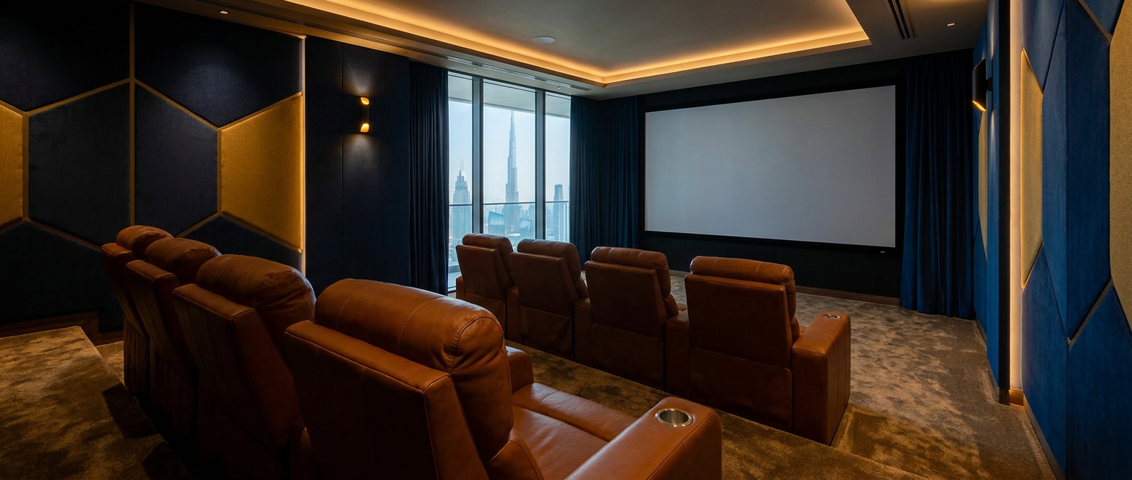 Designing a Home Cinema for a Penthouse: Acoustics, Equipment, Furniture – image 1