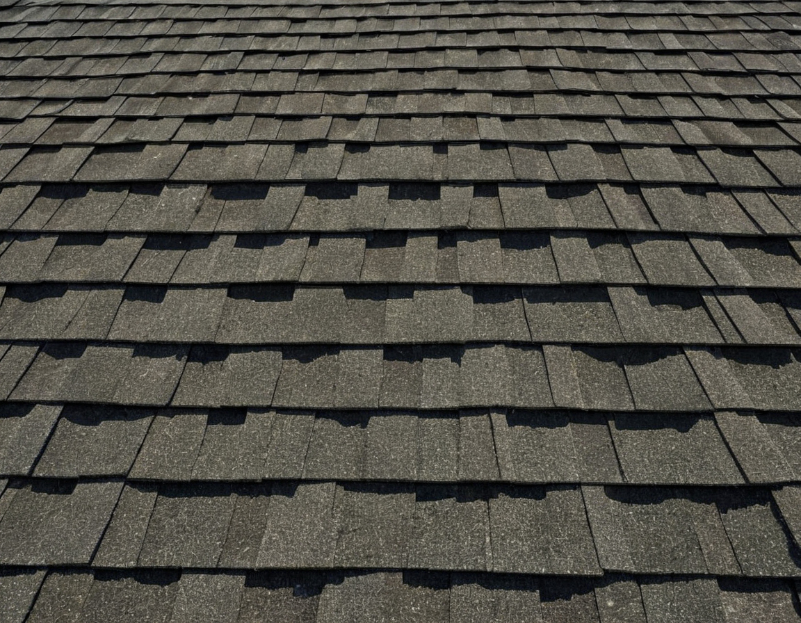 Which aging asphalt-roof scenarios favor repair, replacement, or monitored deferral editorial visual